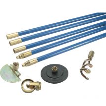 1324 Lockfast 3/4in Drain Rod Set 4 Tools - Bailey