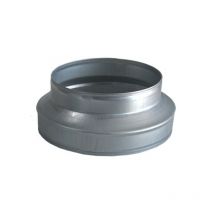 Réduction conique en acier galvanisé - ø 250/200 mm