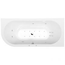 Bain de bain, 175x80x47cm, blanc