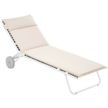 Lafuma Mobilier - Bain de soleil bayanne opale LaFuma LFM2966 Argile