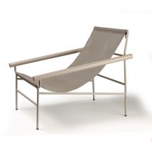 Scab Design - Bain de soleil, Chaise de jardin lounge Dress Code basic Taupe en Metal
