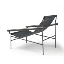 Scab Design - Bain de soleil, Chaise de jardin lounge Dress Code basic Gris en Metal