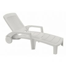 Grosfillex - bain de soleil fidji blanc gx