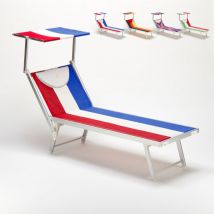 Beach And Garden Design - Bain de soleil professionnel en Aluminium Santorini Europe edition - France