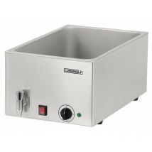 Casselin - Bain-marie avec robinet de vidange gn 1/1