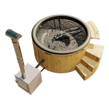 Finntherm - Bain nordique Göteborg - Edition Spa Naturel Bois thermique 220 x cm