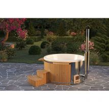 Finntherm - Bain nordique - Stockholm Naturel Bois thermique 200 x cm