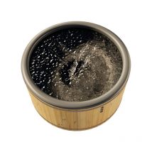 Finntherm - Bain nordique Stockholm Édition Spa - Série e Naturel Bois thermique 200 x cm