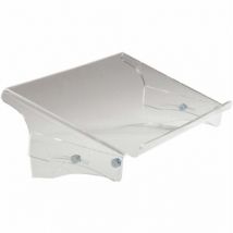 Brunnen - Konzepthalter Q-doc 515 din A4 nicht höhenverstellbar mit Neigungsverstellung ohne verstellbaren Zeilenzeiger Acryl 100 % recycelt