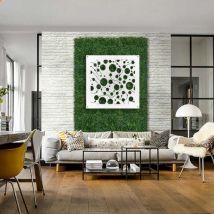 Signorbit - bakteria- Pannello in pvc traforato - Parasole - Colore: bianco - Misura: 98x98 cm