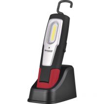 Drakkar Equipement - Baladeuse d'atelier drakkar tools led 600Lm articulée, rechargeable sur socle, autonomie de 2h à 10h - 02421