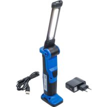 Baladeuse pliable à accu cob-led 5W