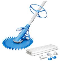 Balai automatique de piscine avec 12 tuyaux inclus pour Nettoyage Aspirateur de sol Robot Pool