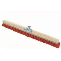Balai cantonnier 80 cm – Fibres PVC – Semelle en bois – Jardin piscine