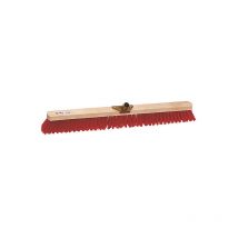 Balai industrie pvc rouge douille metal 800 Domergue