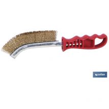 Brosse universelle pour acier laitonné