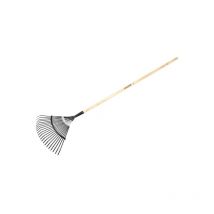Bellota - Balai à gazon à fils plats Manche en bois - 3041CM