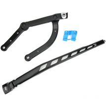 Bras d'essuie-glace avant Lame de pare-brise 61617185366 Fit pour 5 6 Series E60 E61 E63 E64 - Eosnow