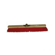 Thomar - Balai industrie pvc rouge super 100 cms douille metal inclinee
