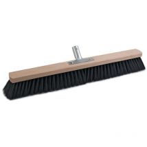 Trizeratop - Balai pour grandes surfaces mélange de qualité longueur 500 mm avec sup. de manche métallique bois plat