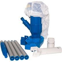 Balai ventury avec manche – Aspirateur de piscine – Alimentation électrique, source d'alimentation, Type de piscine, Surface d'action, Volume piscine 