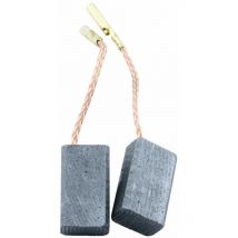Balais de Charbon pour AEG Coupeuse/Scie WS6-100 - 6x9x15,5mm