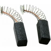 Balais de Charbon pour Bosch gsr 5-11 te - 6,4x6,4x15,5mm