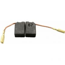 Balais de Charbon pour ELU WS42VB - 6,3x10x14mm - Remplace 639800 & 949647-02