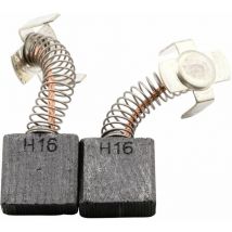 Balais de Charbon pour Hitachi Coupeuse/Scie GS23SG - 7x17x17mm