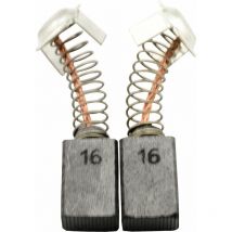 Balais de Charbon pour Hitachi Coupeuse/Scie sp 18 - 7x11x17mm