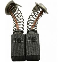 Balais de Charbon pour Hitachi Scie C 16 - 6,5x7,5x13mm
