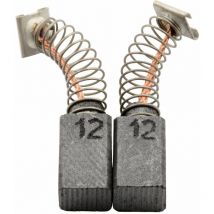 Balais de Charbon pour Hitachi Scie cj 65S3 - 6,5x7,5x12mm