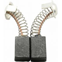Dewalt - Balais de Charbon pour Hitachi Scie C6BUY - 7x11x17mm - Remplace 999056