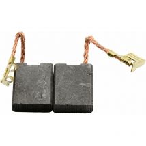 Balais de Charbon pour Metabo Mini Meuleuse Angulaire w 2030 - 6x16x20mm