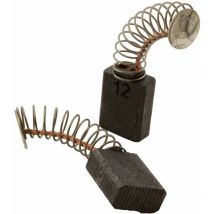 Balais de Charbon pour Metabo Ponceuse be 530 r+l - 5x10x12,5mm