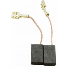 Balais de Charbon pour Milwaukee Meuleuse AGV16-125QXC - 5x10x16mm