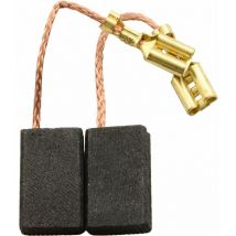 Balais de Charbon pour Milwaukee Ponceuse PD2E24RS - 5x10x16mm