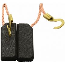 Balais de Charbon pour Peugeot Ponceuse 10N921 - 6x8x18mm