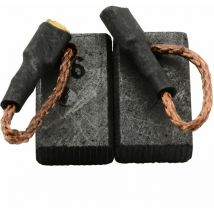 Balais de Charbon pour Protool 639080 - 5x10x17mm - Remplace 627036