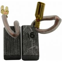 Balais de Charbon pour Protool Meuleuse 633533 - 5x8x16mm - Remplace 627001