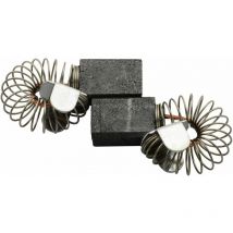 Balais de Charbon pour Protool Scie 624737 - 6,3x10x14mm - Remplace 627010