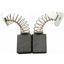 Balais de Charbon pour Ryobi Marteau ED382NP - 6,4x13,4x17mm
