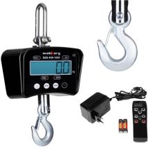 Balance A Grue Professionnelle Ve 1000Kg Haute Resolution Lcd 220V + Crochet