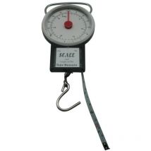Benson - Balance à ressort mesure analogique avec mètre ruban poids max. 32kg