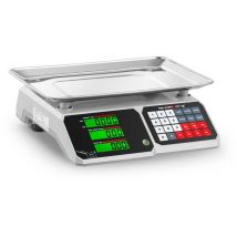 Helloshop26 - Balance de contrôle 30 kg / 1 g - 34,1 x 24,1 cm - lcd