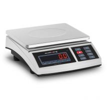 Balance de Cuisine Électronique Lettres Ecran LED Numérique Précision 15kg ±0,5g