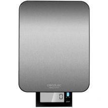Cecotec - Balance de Cuisine Digitale Cook Control 9000 Waterproof. Haute Précision, Acier Inoxydable, Résistante à l'Eau, Grand Ecran lcd