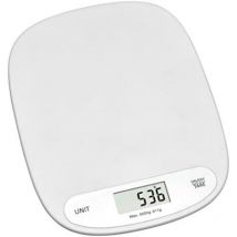 Balance de cuisine numérique Tfa Dostmann 50.2003.02 numérique, avec fixation murale plage de pesée (MAX.)=5000 g blanc 1 pc(s)