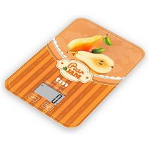 TMPBS028 Balance de cuisine avec affichage numérique, UltraSlim avec design poire vintage, 4 capteurs, retour à 0, idéal pour la pâtisserie et