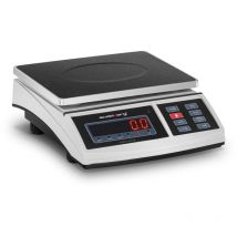 Balance de table cuisine pèse aliment - 6 kg / 0,2 g - 21 x 27 cm - LED